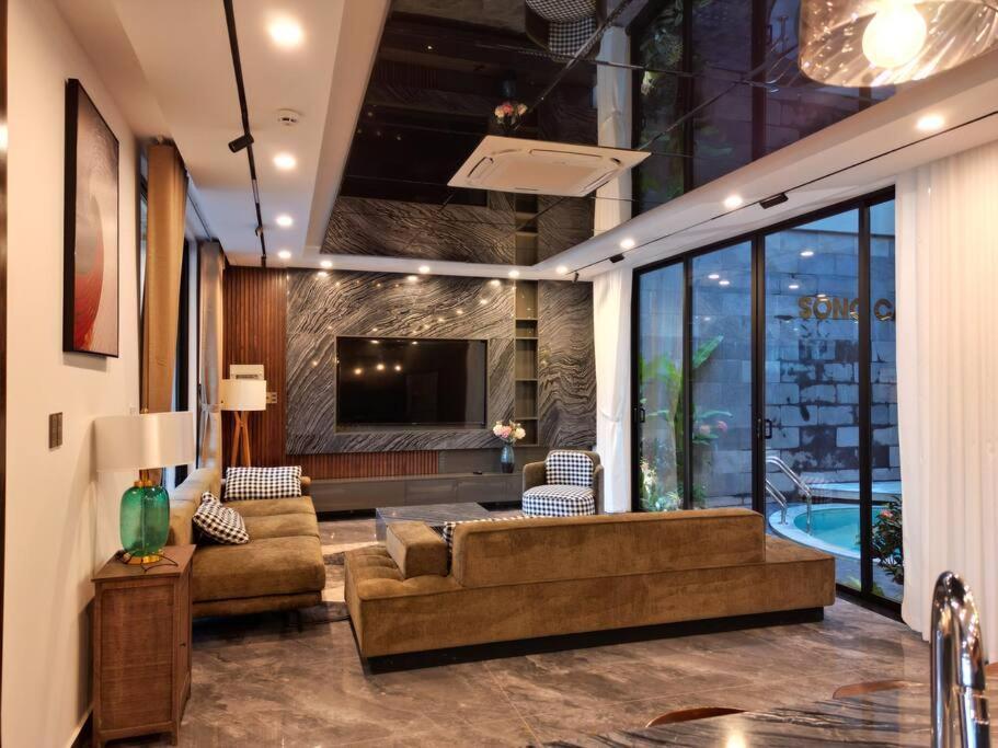 Song Cat Villa - 420Dk - Luxury Villa, Sauna, Jacuzzi Da Nang Dış mekan fotoğraf